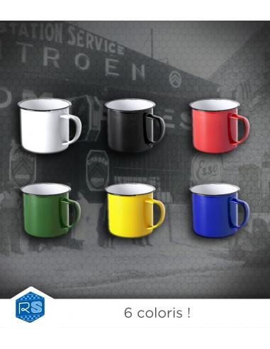 Mug métal "Vintage"