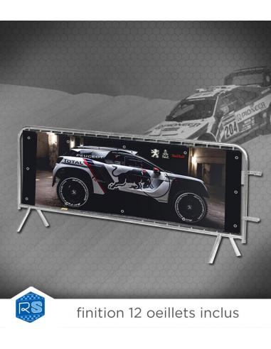 Bâche-Banderole pour barrière de...