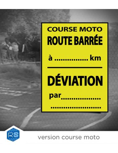 Panneau "Route Barrée" Panneau "Route Barrée"
