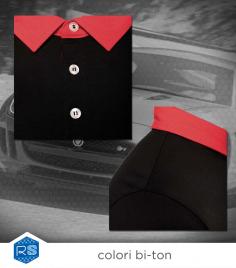 Polo jersey bicolore 2