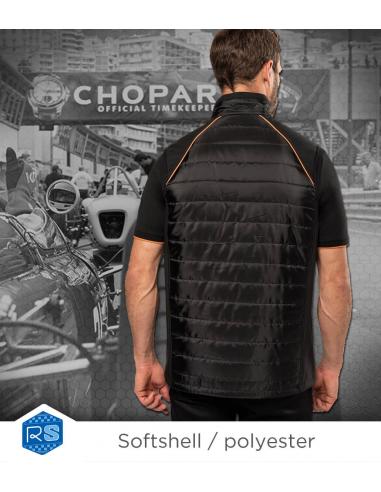 Bodywarmer bi-ton - polyester/softshell