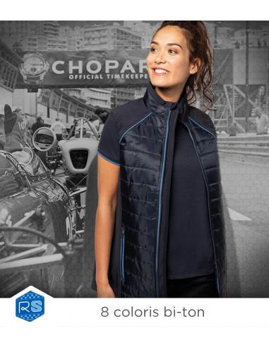 Bodywarmer bi-ton - polyester/softshell