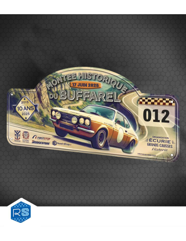 copy of Plaque de rallye speedster :...